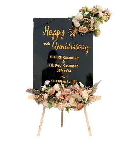 Papan Bunga Akrilik Serang Kulon